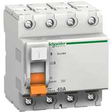 ПЗВ Диф. вимикач навантаження ВД63 4П 63A 30мA Schneider Electric 11466