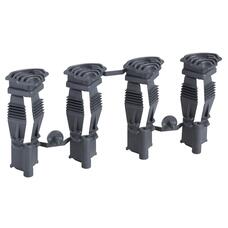 MINI PRAGMA фіксатори для Г/К 4шт. Пластикові Schneider Electric MIP99047