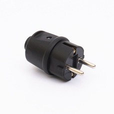 Вилка каучукова 407 2Р+РЕ IP44 TAKEL
