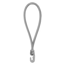 Петля еластична 18см з гачком PVC BUNGEE CORD HOOK, BCH3-0418GY-E
