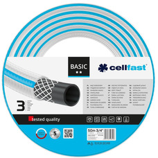 Cellfast Шланг садовий BASIC 3/4' 50м, 3 шари, до 25 Бар, -20…+60°C