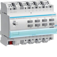 Викон.пристрій для освітлення та жалюзі KNX 8-канальний, 16A