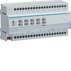 Викон.пристрій для освітлення/жалюзі KNX 20/10-канальний, 16A, C-Last Hager TYM620D