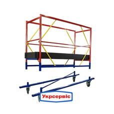 Базовий блок вишки-тури VIRASTAR FORWARD (0,55х2,0 м) (з колесами)